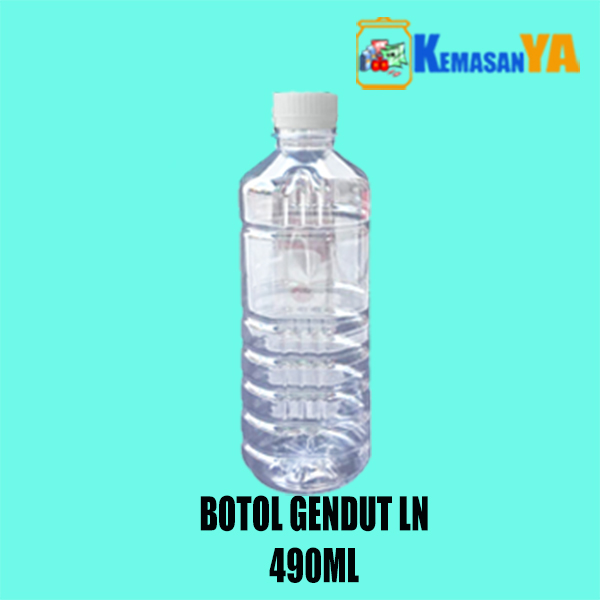 BOTOL 490 ML GENDUT/SLIM LN (TANPA TUTUP)
