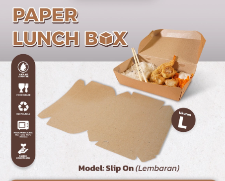 LunchBox L wigo lembaran 100lbr