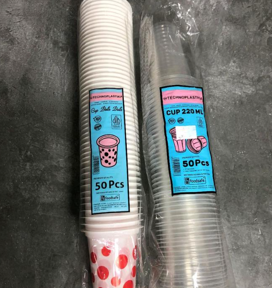 CUP GELAS TP 220ML ISI 50