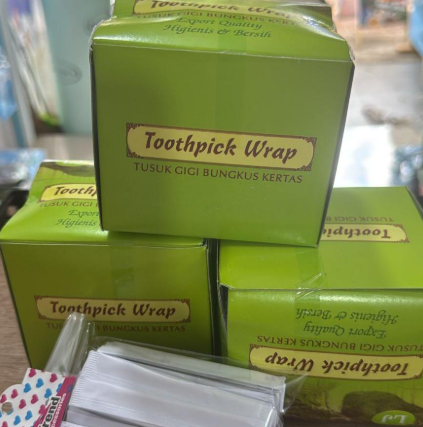 TUSUK GIGI KERTAS ISI 500PCS/BOX