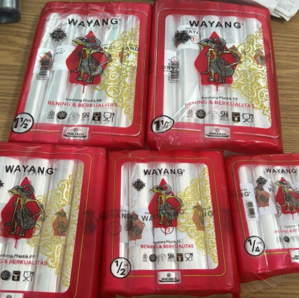PP LINTING WAYANG 11X23X15 /500GRAM / 1/2KG 5LINTING 1 PACK