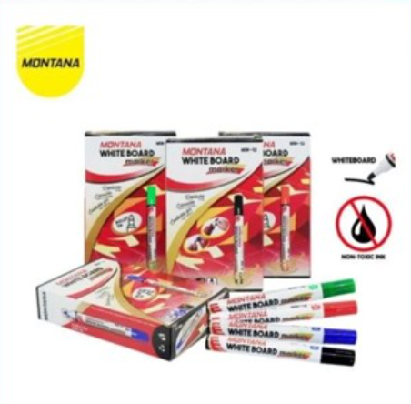 SPIDOL MONTANA WHITEBOARD BIRU