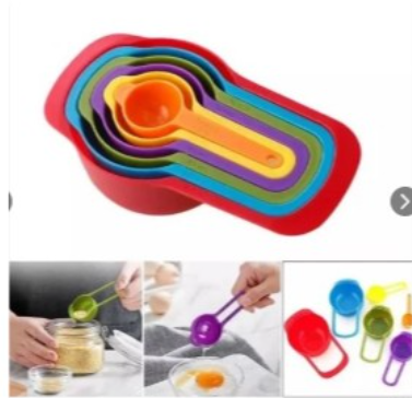 SENDOK TAKAR WARNA WARNI BESAR